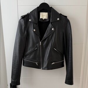 Maje Leather Jacket